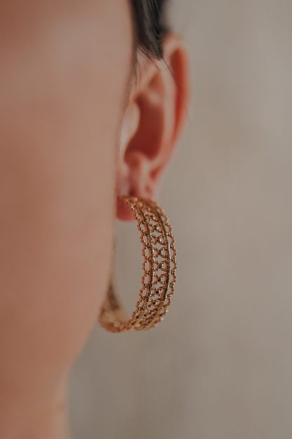 boucles d'oreilles orientales