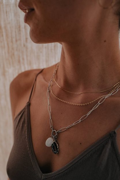 Vente en ligne Chaîne fine doré et élégante Swann Bijoux