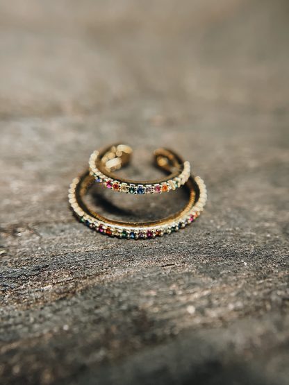 Kinshasa double ear cuff multi